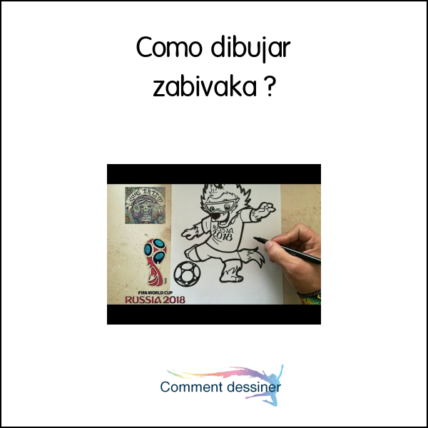 Como dibujar zabivaka